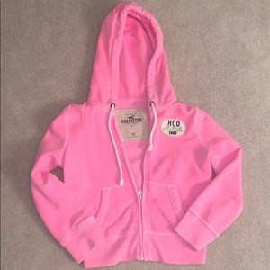 Hollister co.  - 3/4 sleeve HCO summer neon hoodie